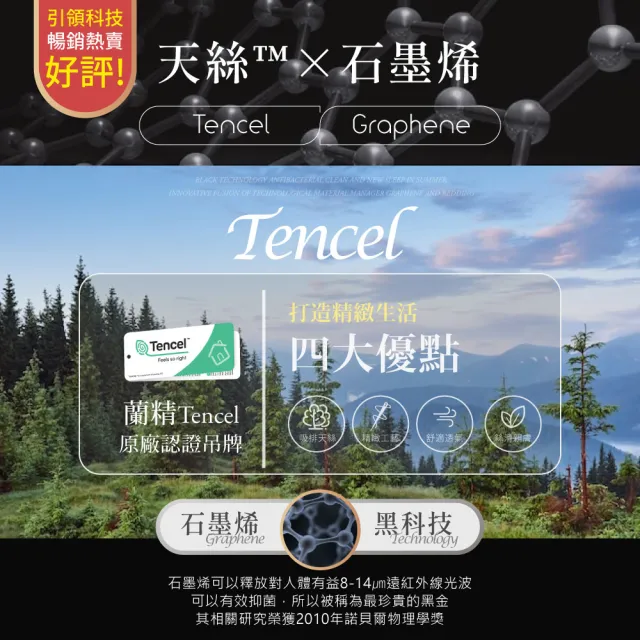 【Betrise】石墨烯蓄熱抗菌天絲親膚絨可水洗暖冬被180x210cm-升級加厚款3公斤(多款任選)