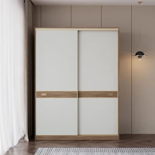【hoi! 好好生活】Linsy輕奢1.76M滑門衣櫃
