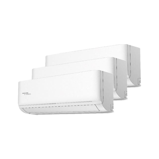 【MAXE 萬士益】R32一級變頻冷暖3-5坪*3一對三分離式冷氣(RA-28GH32+RA-28GH32+RA-28GH32/MRV-085NH32)
