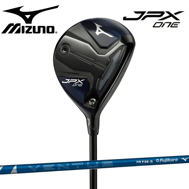 【MIZUNO 美津濃】JPX ONE 球道木桿  Ventus FM 桿身 日規(強化能量槽 擊出新距離)