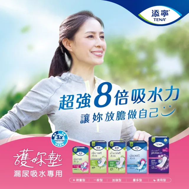 【添寧】護妳墊/防漏尿用 護墊 一般流量(20片×10包/箱購)