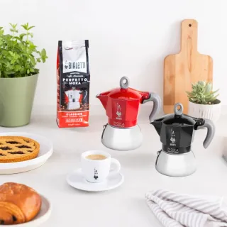 【Bialetti 比亞樂堤】電火摩卡壺不鏽鋼4杯份-公司貨(電磁爐適用/咖啡機/原廠保固2年)