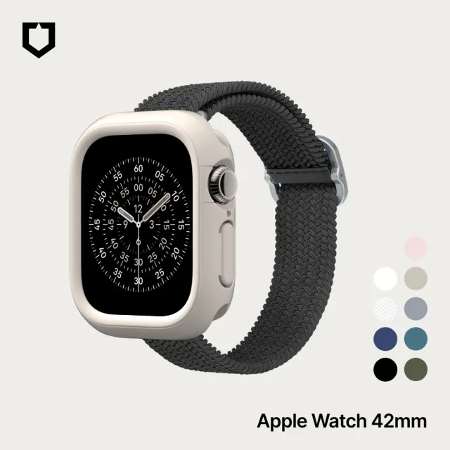 【RHINOSHIELD 犀牛盾】適用Apple Watch S11/S10 42mm 防摔手錶保護殼