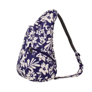 【HEALTHY BACK BAG】官方直營-印花系列RECYCLED PRINT SMALL 斜背包-原野藍 男包 女包 側背包 大容量包