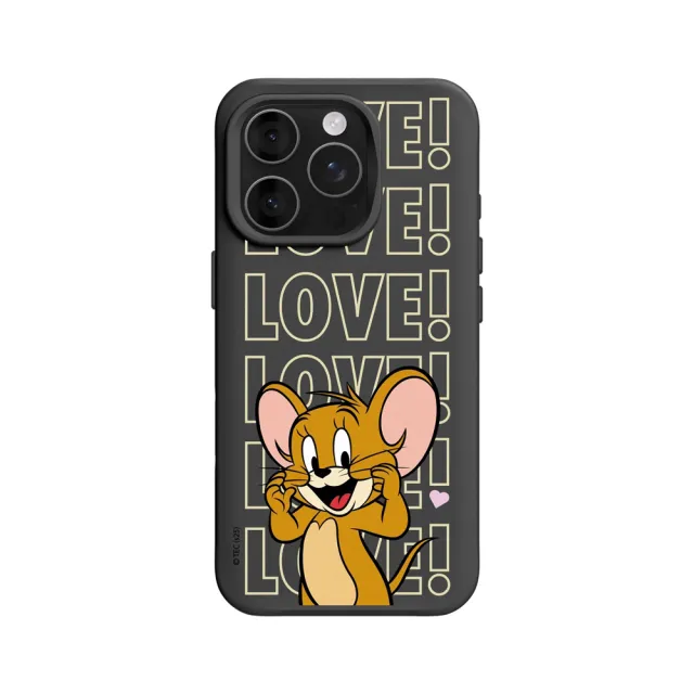 【RHINOSHIELD 犀牛盾】iPhone 16系列 SolidX MagSafe兼容 防摔磁吸手機殼/傑利鼠愛心(湯姆貓與傑利鼠)