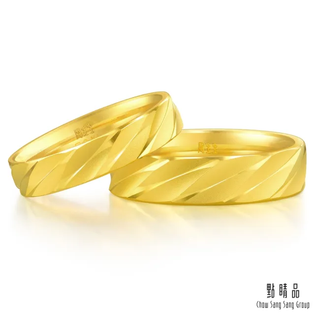 【點睛品】義式風車紋 黃金戒指_計價黃金(港圍17)