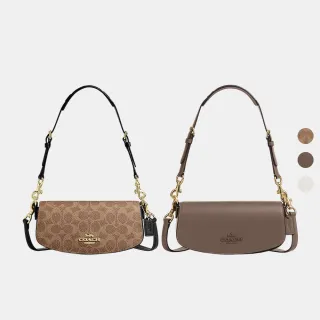 【COACH】蔻馳官方直營 ANDREA 經典LOGO小號單肩手袋 斜背手袋-多色任選(CT757/CW303/CU985)