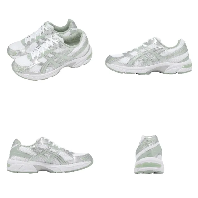 【asics 亞瑟士】休閒鞋 GEL-1130 男鞋 女鞋 復古跑鞋 緩震 銀 綠 1203A899103