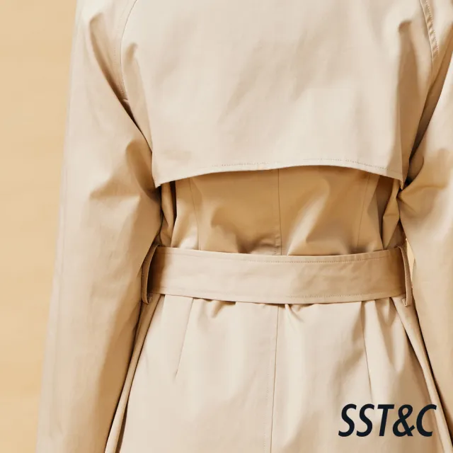 【SST&C】女裝 米色秋風輕盈風衣-825212100011(換季55折)