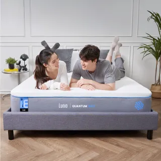 【Lunio】Quantum Max石墨烯單人3.5尺獨立筒床墊(全新升級 雙層設計 側邊強化 高衝擊耐壓)