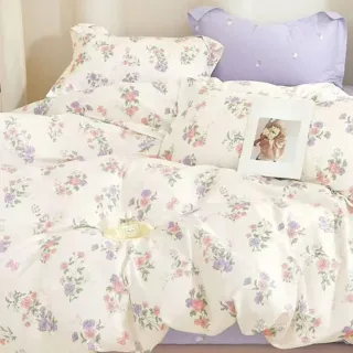 【ONE FINE DAY 日禾家居】200織100%純棉兩用被床包組-均價(單/雙/加大_多款任選)