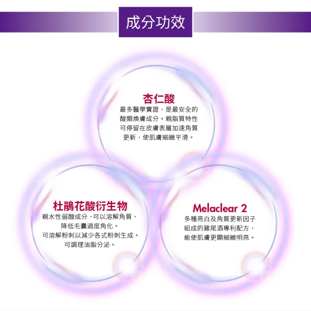 【For Beloved One 寵愛之名】杏仁花酸深層煥膚精華21% 15ml 3入組