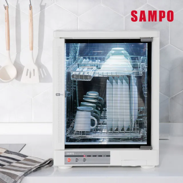 【SAMPO聲寶】30公升多功能紫外線殺菌烘碗機(KB-GA30U)
