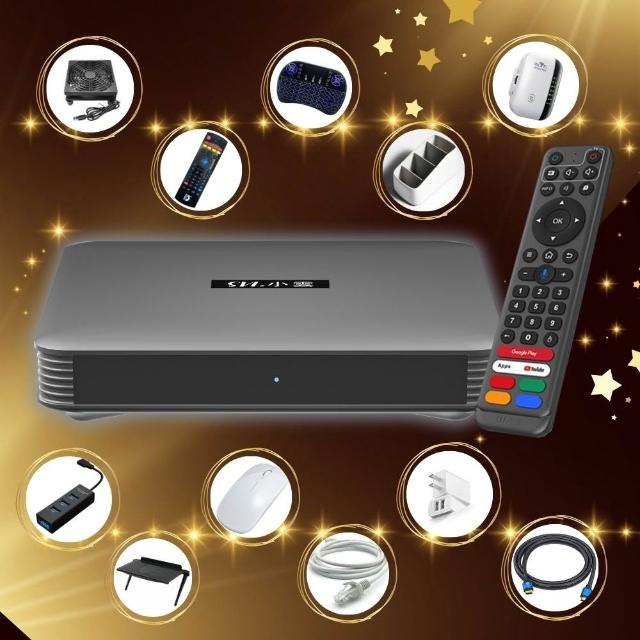 【SVICLOUD 小雲盒子】10P+ 旗艦AI智慧語音電視盒(4K 網路數位 機頂盒 安卓機上盒 Android TV)