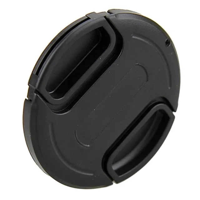 【JJC】無字中捏快扣49mm鏡頭蓋LC-49(B款附孔繩)49mm鏡頭保護蓋lens cap