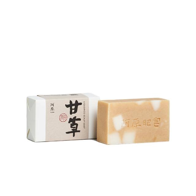 【阿原】甘草養髮皂115g(手工皂.舒爽頭皮.薑精油.淨化頭皮)(醫師好辣 節目推薦)