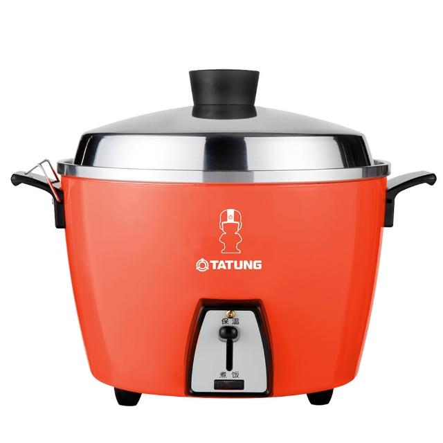 【TATUNG 大同】6人份電鍋-大同寶寶剪影款(TAC-06L-D RU經典紅)