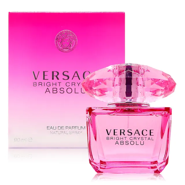 【VERSACE 凡賽斯】絕對香戀水晶淡香精 EDP 90ml