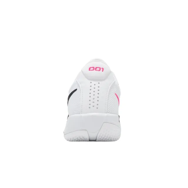 【NIKE 耐吉】籃球鞋 Air Zoom G.T. Cut Academy EP 男女鞋 白 桃紅 氣墊 緩震(FB2598-108)