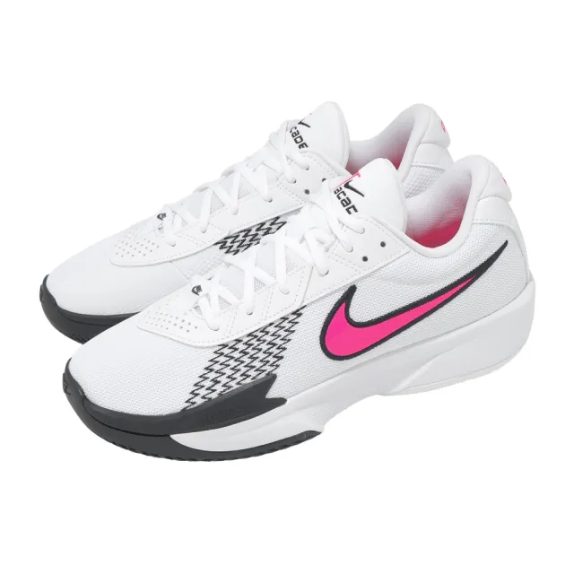 NIKE 耐吉】籃球鞋Air Zoom G.T. Cut Academy EP 男女鞋白桃紅氣墊緩震 