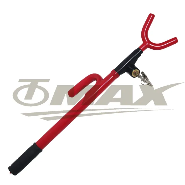 【OMAX】超值汽車方向盤鎖(速)