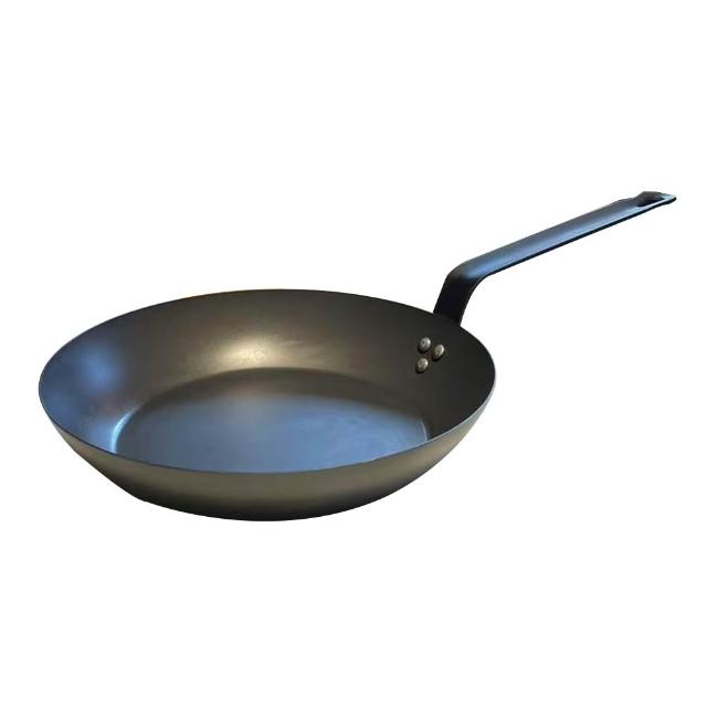 【GUSTO】32cm 商用平底鍋(黑鐵1.5mm)