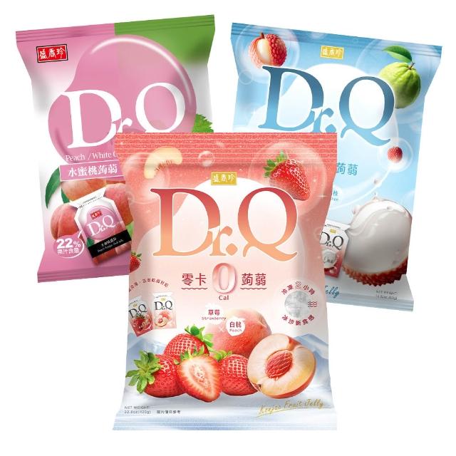 【盛香珍】DR.Q雙味蒟蒻420gX3包組 中元普渡/拜拜/澎派