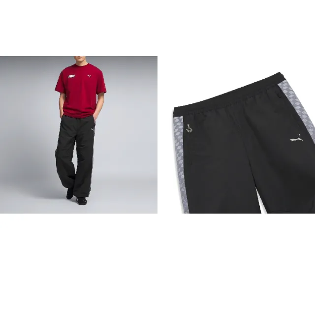 【PUMA】長風褲 Race Ahead T7 黑 褲子 防風 亞規 CNY 新年 馬年 636083-01