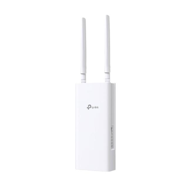 【TP-Link】4G Wi-Fi 分享器 300 Mbps IP65 戶外型PoE無線WiFi路由器(SIM卡隨插即用/TL-MR100-Outdoor)