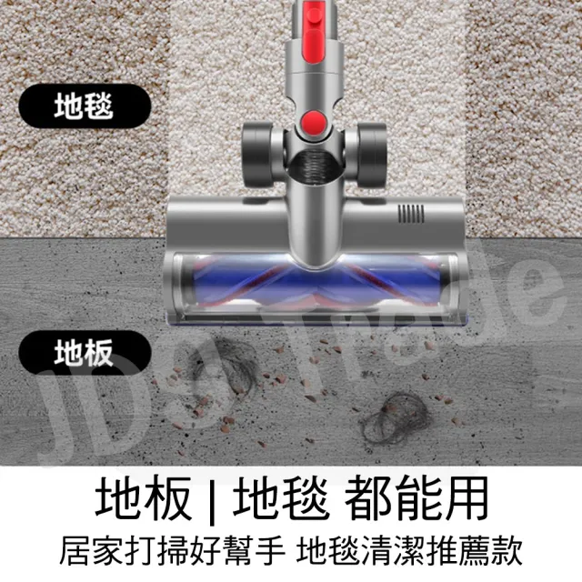 適用 Dyson吸塵器 雙效地板刷頭 V8 V10 V11 V15 地毯吸頭 SV10 SV15直驅刷頭(不捲頭髮 雙效清潔)
