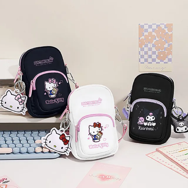 【SANRIO 三麗鷗】雙11 多款式可愛卡通造型隨身輕便單肩斜背包-七款可選
