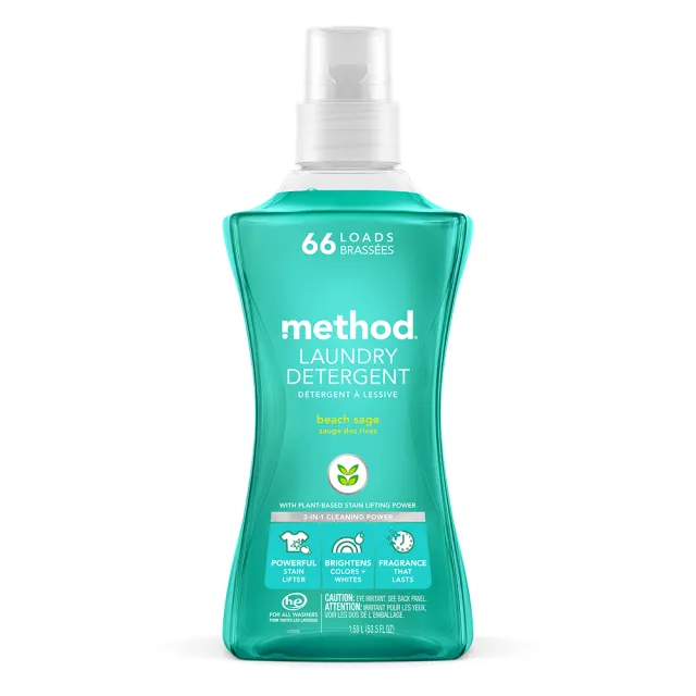 【method 美則】海洋藍調型男組(抗菌 除臭 極淨 中性 男香 洗衣 洗頭 沐浴)