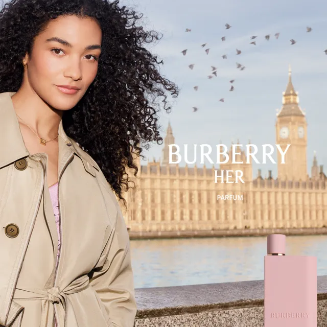 【BURBERRY 巴寶莉】Her 女性香精100ml(專櫃公司貨)