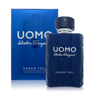 【Salvatore Ferragamo】Uomo Urban Feel 峰睿男性淡香水 EDT 100ml