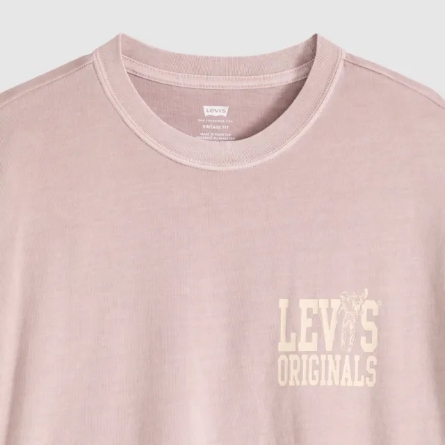 【LEVIS】Vintage寬鬆版型 造型短袖Tee 男生上衣 人氣新品 87373-0404