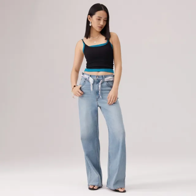 【LEVIS】CINCH BARREL 工裝牛仔褲 女生牛仔褲 熱賣單品 001UP-0032
