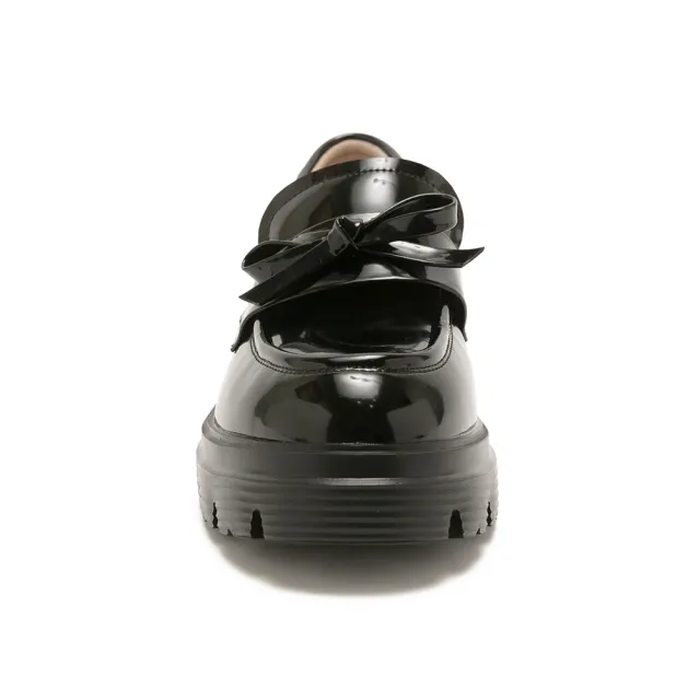 【steve madden】簡約素面蝴蝶結樂福鞋 TWPENNY(黑色)