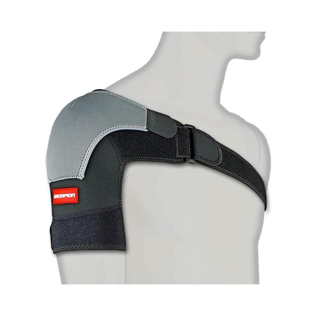 【SKORPION 蠍牌】醫療級 可調式三層加壓肩部護具１入(肩膀護具 護肩帶 護肩 加壓護肩)