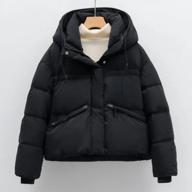 【巴黎精品】頂級真羽絨外套90%鴨絨羽絨衣秋冬(簡約加厚女外套3色n1lw65)