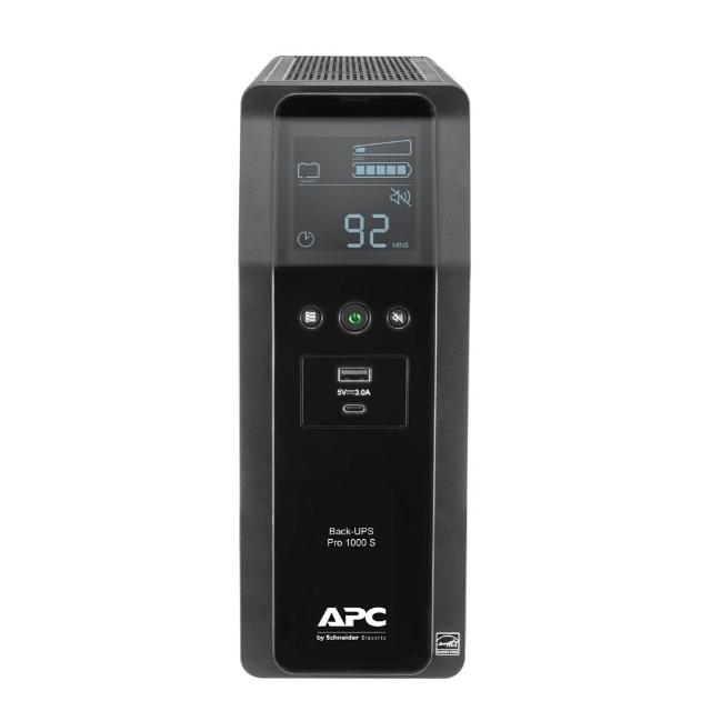【APC】Back-UPS Pro BR1000MS-TW 在線互動式UPS不斷電系統(1000VA)(創意工作者)