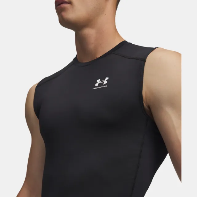 【UNDER ARMOUR】UA 男 HG Armour 緊身背心_1361522-001(黑色) - momo購物網 - 好評推薦 -2026年7月