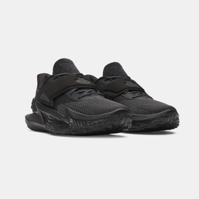 【UNDER ARMOUR】UA 男女同款 D. FOX 2 籃球鞋_6006302-001(黑色)