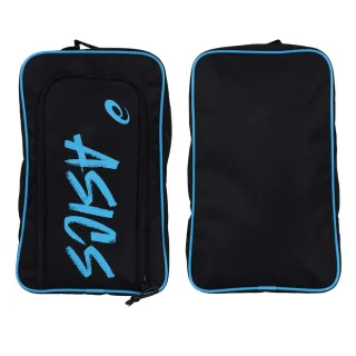 【asics 亞瑟士】鞋袋 台灣製-鞋帶 裝備袋 手提 手拿(3033C342-001)