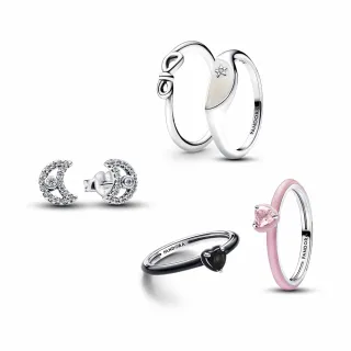 【Pandora 潘多拉】38限定-寵愛女王套組(日常優雅 多款任選2件)