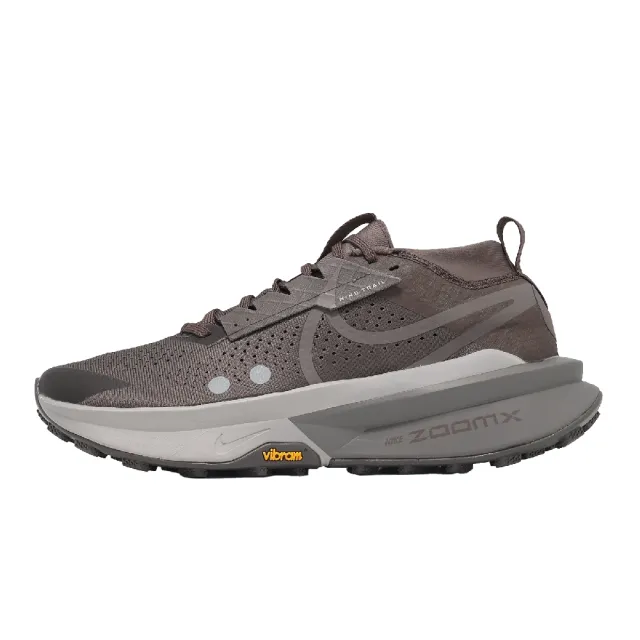 【NIKE 耐吉】越野跑鞋 ZoomX Zegama Trail 2 男鞋 棕 灰 氣墊 戶外 FD5190-011