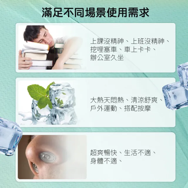 【Ausgarden 澳維花園】薄荷尤加利怡神舒涼滾珠精油10mlX6入(★舒緩精油特惠組)