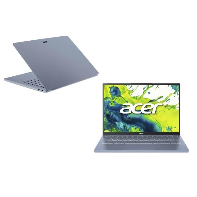 【Acer】微軟M365組★14吋Ryzen AI 5 999g極輕薄AI筆電-藍(Swift Lite/SFL14-41M-R1MR/R5-240/32G/512G)