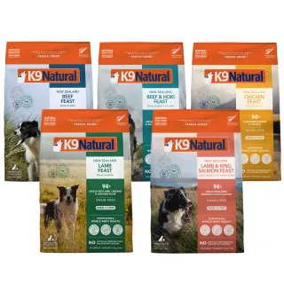 【K9 Natural】狗狗凍乾鮮肉餐1.8kg 任選 牛肉/牛肉鱈魚/羊肉/雞肉/羊肉帝王鮭(全齡犬 乾主食 凍乾)