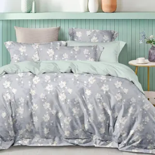 【DON】贈記憶枕2入 吸濕排汗天絲兩用被床包組-單人/雙人/加大(多款任選)