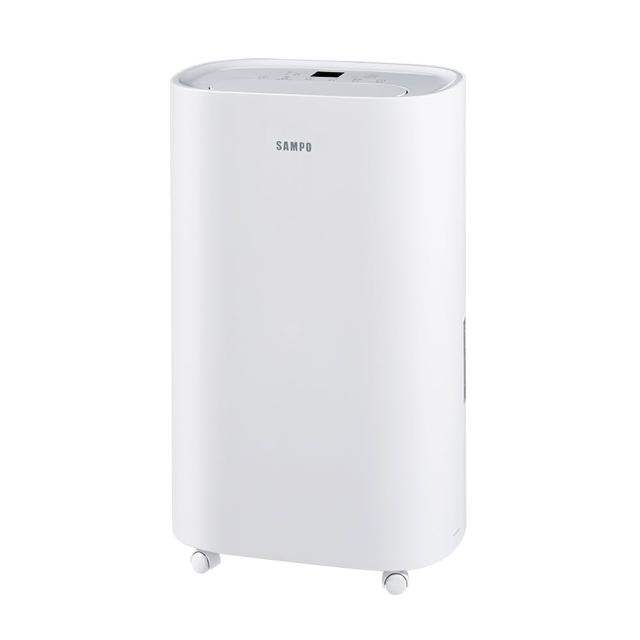 SAMPO聲寶 AD-S116T SAMPO聲寶 AD-S116T 除濕機,採用HEPA濾網有效淨化空氣,5-8L除濕容量適合5-10坪空間使用。機身尺寸寬365 x 高580 x 深230 mm,白色系設計輕巧,機重14.85kg。電源110V/60Hz,噪音僅45dB,消耗電功率138W,能源效率第一級。具連續排水功能可接排水管、水箱容量5L以上、電子式馬達、B式除濕方式。特殊功能包含定時及連續除濕,保固3年,BSMI許可R41A01,產地中國。理想家居除濕解決方案,保持室內乾爽舒適。